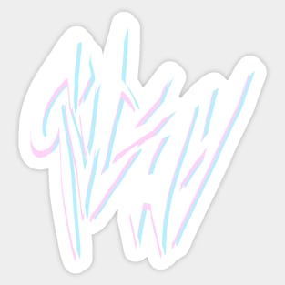 Glitchy Sticker